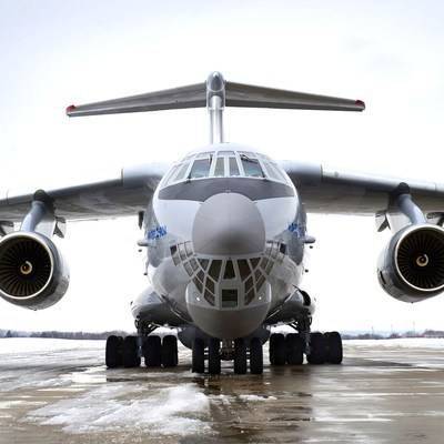 Пятнадцатый Ил-76 авиации ВКС России вылетел в Италию