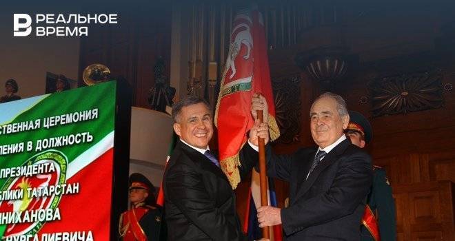 Сегодня — 10 лет с официального вступления Минниханова в должность президента Татарстана