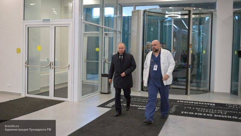 Пациент Коммунарки рассказал, как в его палате неожиданно появился Владимир Путин
