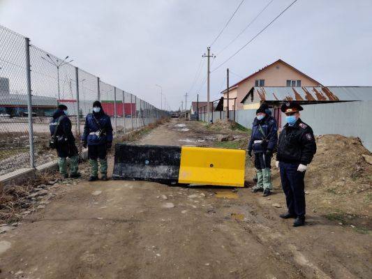 В Алма-Ате за нарушение карантина арестованы 39 человек