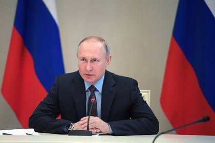 Путин начал обращение к россиянам по коронавирусу