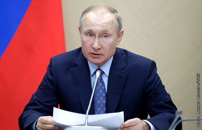 Путин объявил неделю с 30 марта по 5 апреля нерабочей