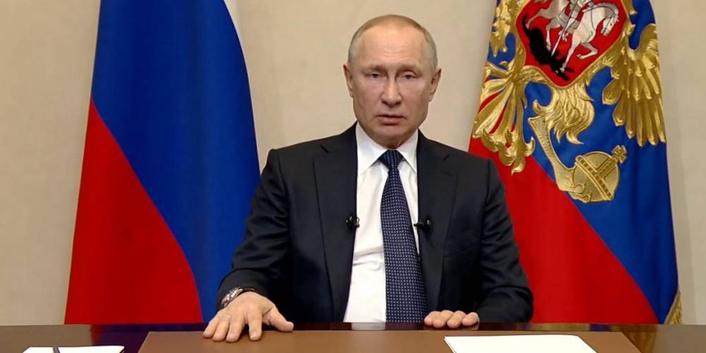 Путин призвал россиян поберечь себя и побыть дома из-за ситуации с коронавирусом
