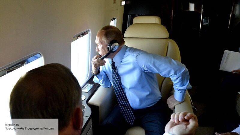 Иностранцы удивились, что в самолете Путина нет пустых пакетов «Макдональдс»