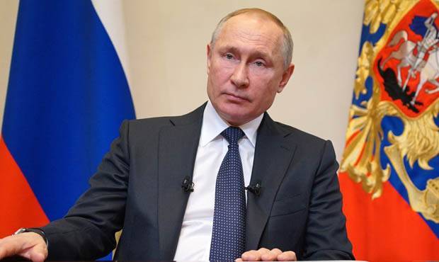 Владимир Путин из-за пандемии коронавируса объявил нерабочей целую неделю