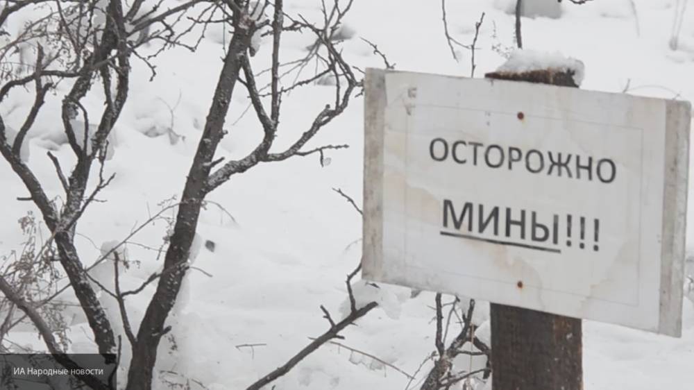 ЛНР обвинила Киев в минировании территорий у линии соприкосновения в Донбассе