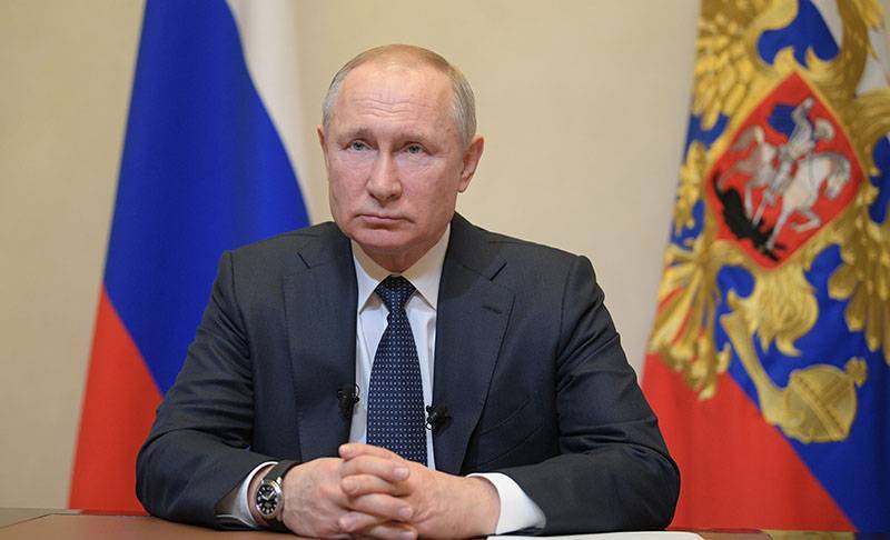 Обращение Владимира Путина к россиянам из-за коронавируса. Полная версия