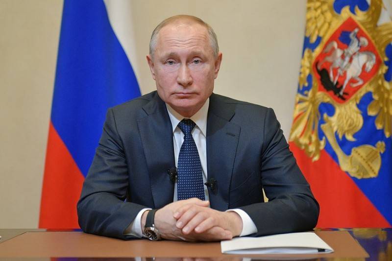 Владимир Путин: Объявляю выходную неделю с сохранением зарплаты