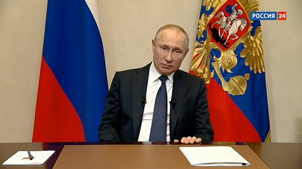 Путин подписал указ о всероссийской нерабочей неделе