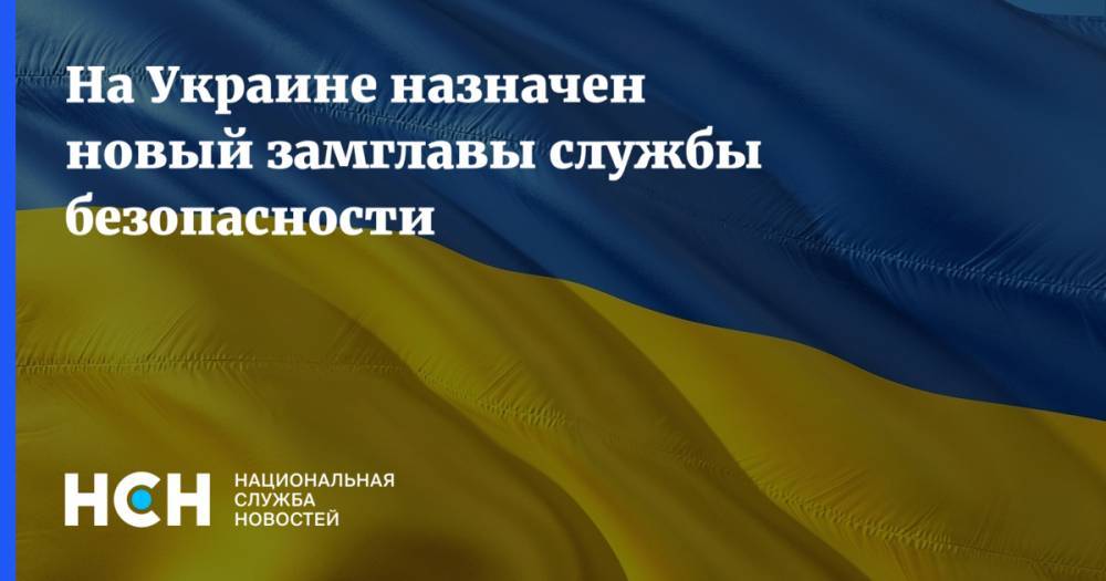 На Украине назначен новый замглавы службы безопасности