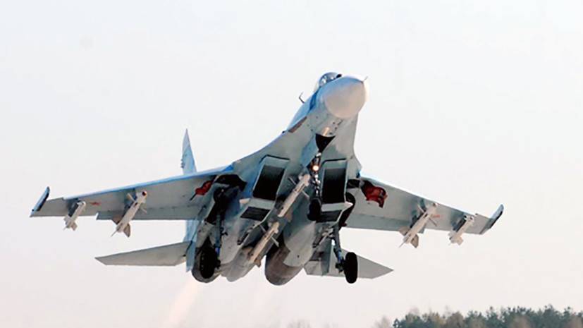 Поиски пропавшего с радаров над Чёрным морем Су-27 продолжаются