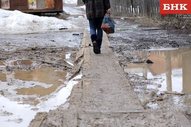 В сыктывкарских микрорайонах Сосновая поляна и Шордор-2 появятся новые дороги с тротуарами
