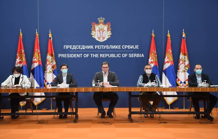 Власти Сербии просят у России помощь с коронавирусом