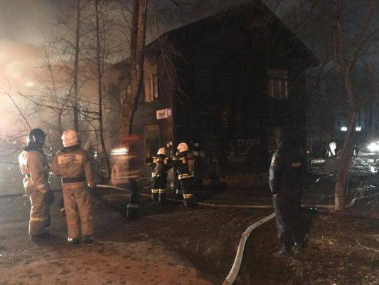 Во время пожара в Екатеринбурге погибли семь человек