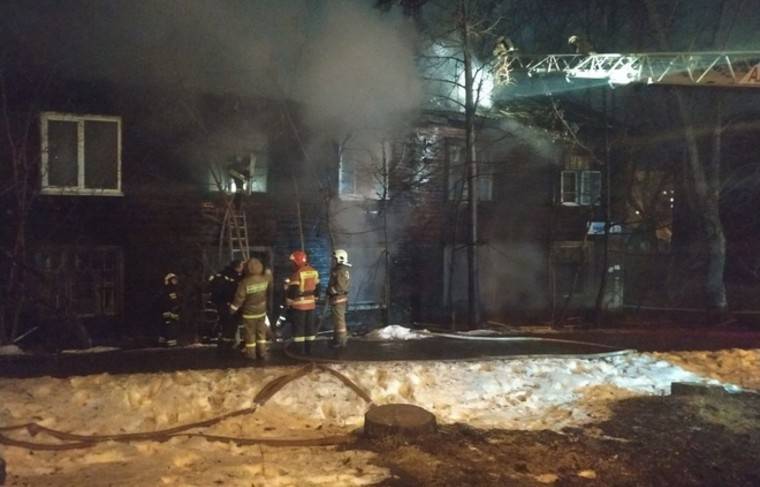 Поджог мог стать причиной пожара в бараке, где погибли семь человек