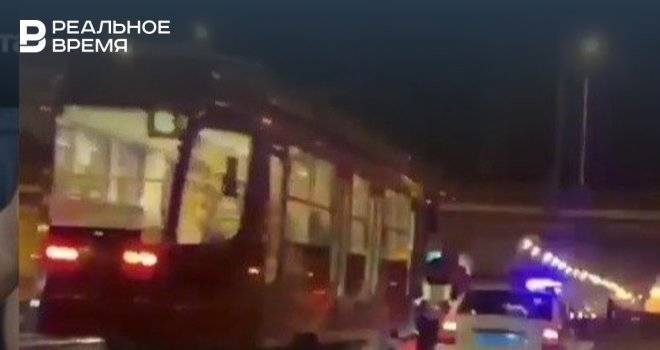 Еще один трамвай наехал на пешехода в Казани
