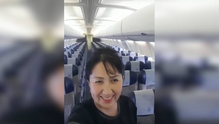 Из шестидесяти пассажиров на рейс в Казахстане вылетел только один