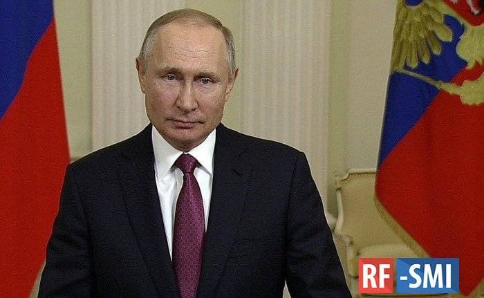 В. Путин поздравил сотрудников Росгвардии с профессиональным праздником