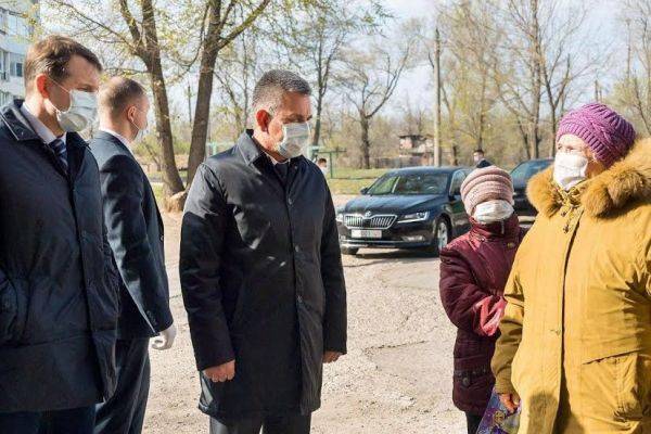 Президент Приднестровья посетил изолированный район