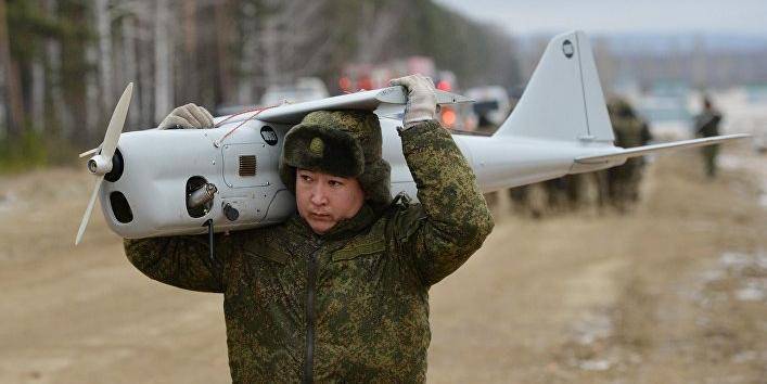 Российская военная полиция отработала обеспечение карантина при помощи дронов