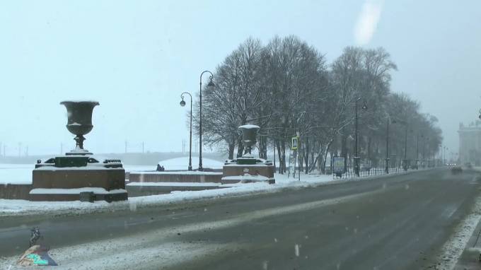 В Петербург вернутся похолодание и мокрый снег