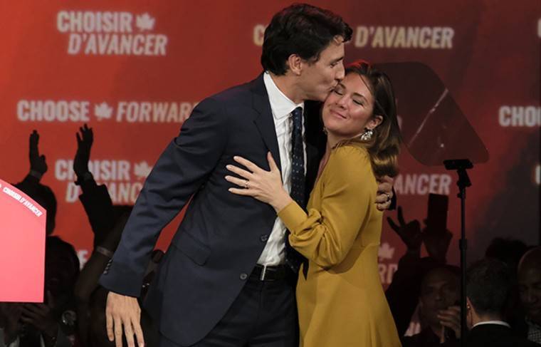 Супруга премьера Канады вылечилась от коронавируса
