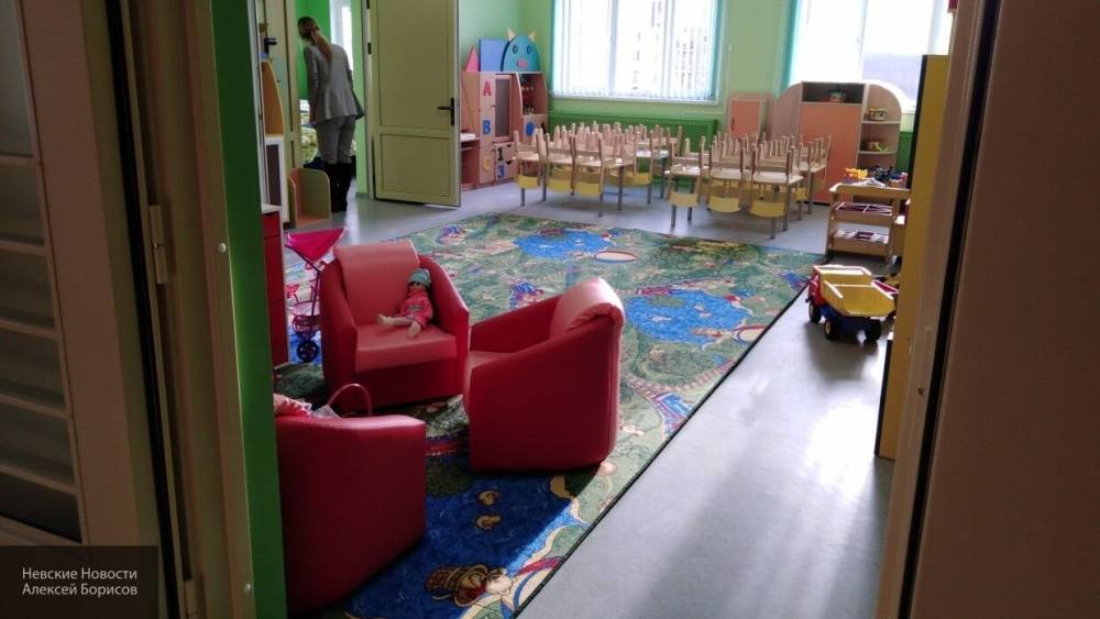 Специальные группы для детей откроются в детсадах Петербурга во время нерабочей недели