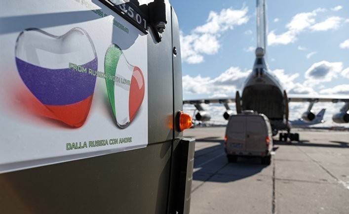 NYT: российская помощь Италии — геополитический жест