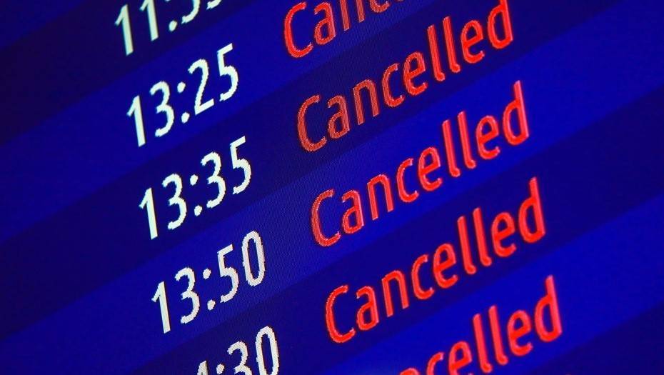 В Пулково отменили более 40 рейсов