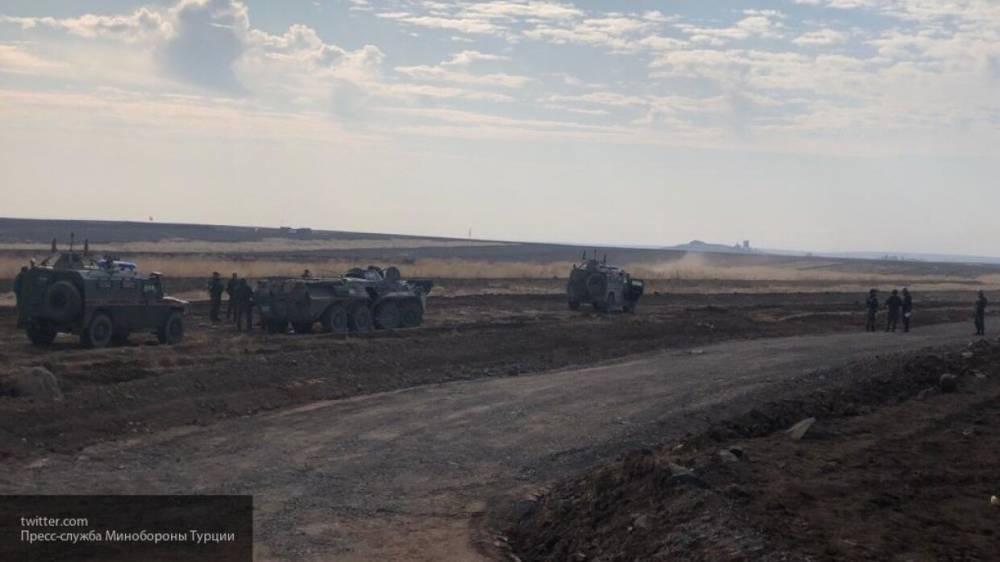 Российские военные провели новое патрулирование в Сирии