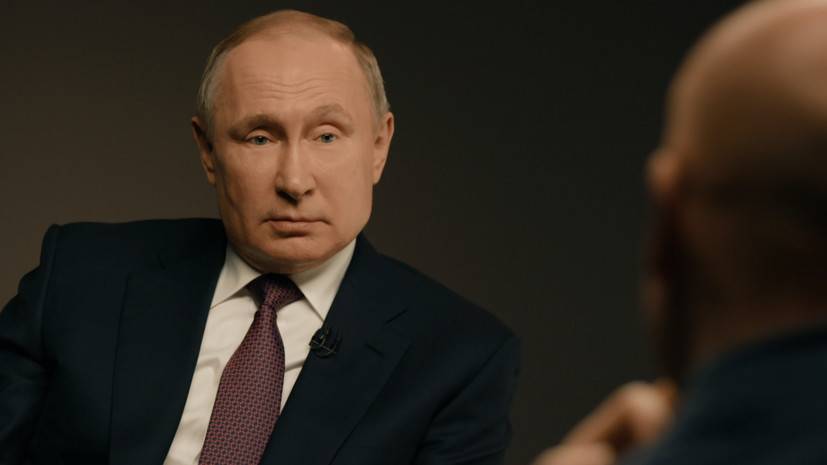«Если не реагировать, будут бить витрины»: Путин о несанкционированных акциях оппозиции