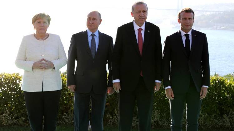 Встреча Меркель, Путина, Макрона и Эрдогана может состояться 6 марта
