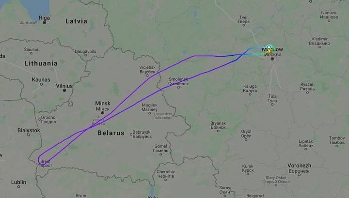 Еще один рейс "Аэрофлота" вернулся в Москву из-за технических проблем