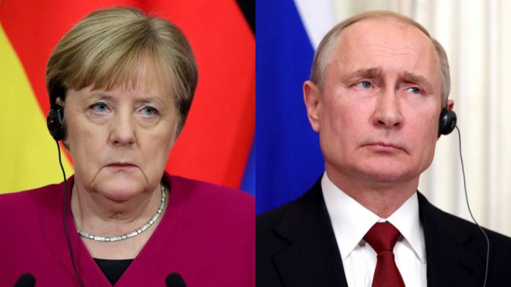 Путин и Меркель провели телефонные переговоры по Идлибу