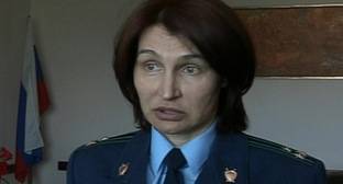 Прокурор Швецова оставлена под арестом во Владикавказе