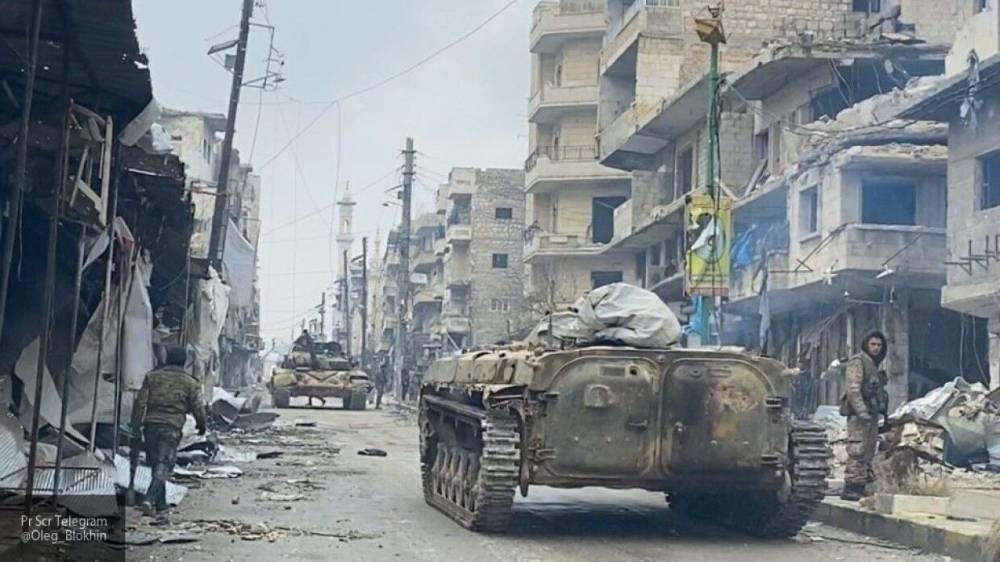 Правительственные войска Сирии отразили атаку боевиков на западе Алеппо