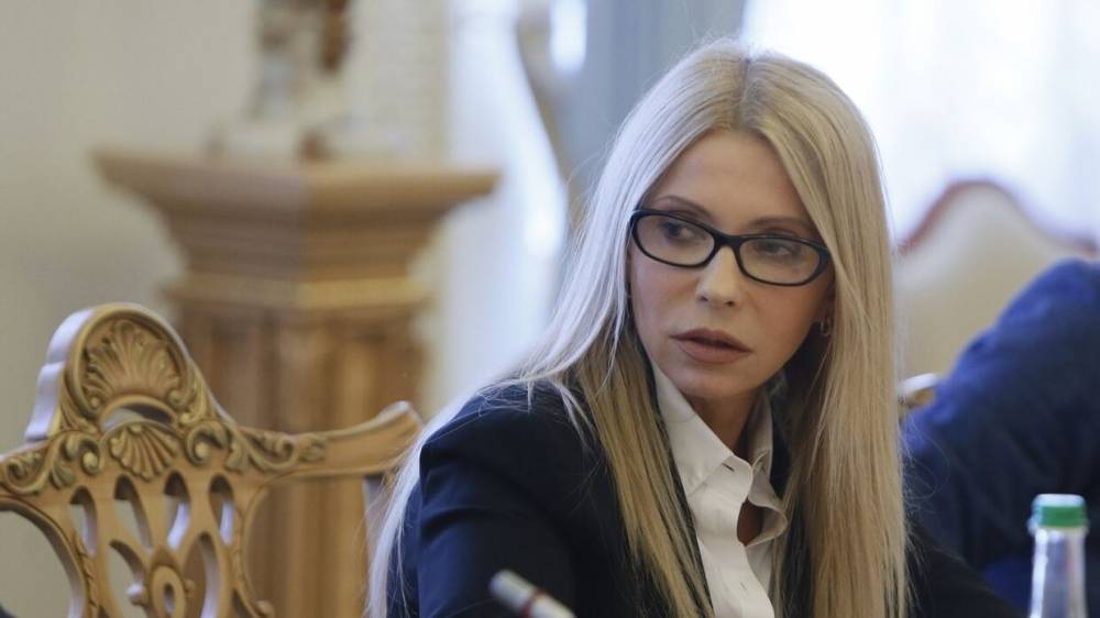 Тимошенко заявила, что на Украине под прикрытием коронавируса готовится «афера века»
