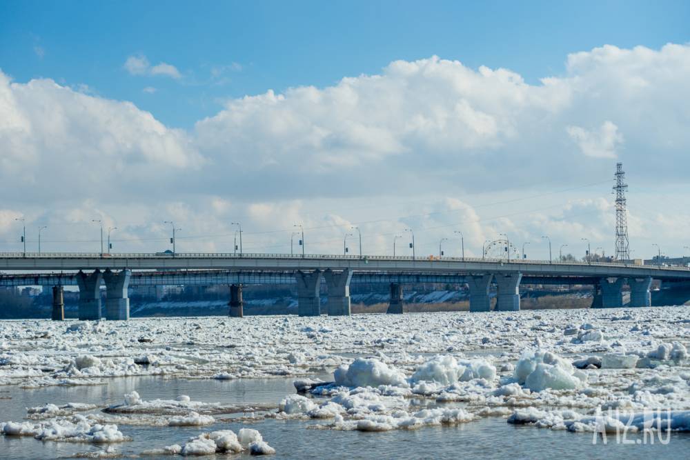 Власти Кузбасса: ледоход на реках начнётся в ближайшие две недели