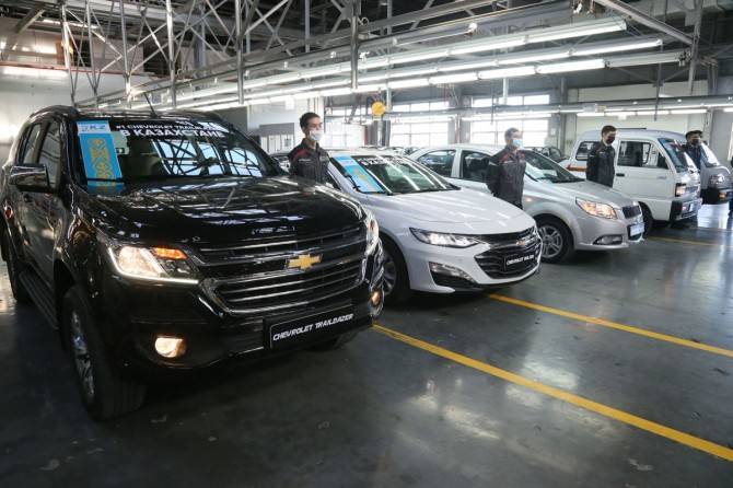 В Казахстане стартовало производство автомобилей Chevrolet