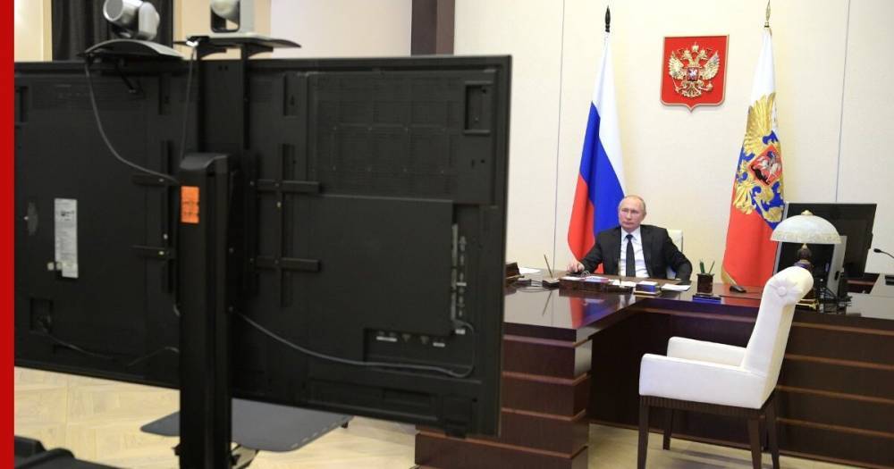Путин проведет совещание с полпредами в режиме телеконференции