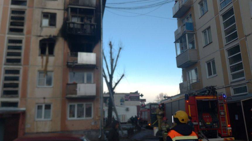 Видео с места взрыва бытового газа в жилом доме под Красноярском
