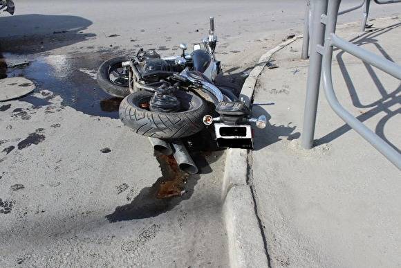 В Кургане за сутки произошло сразу два ДТП с мотоциклами