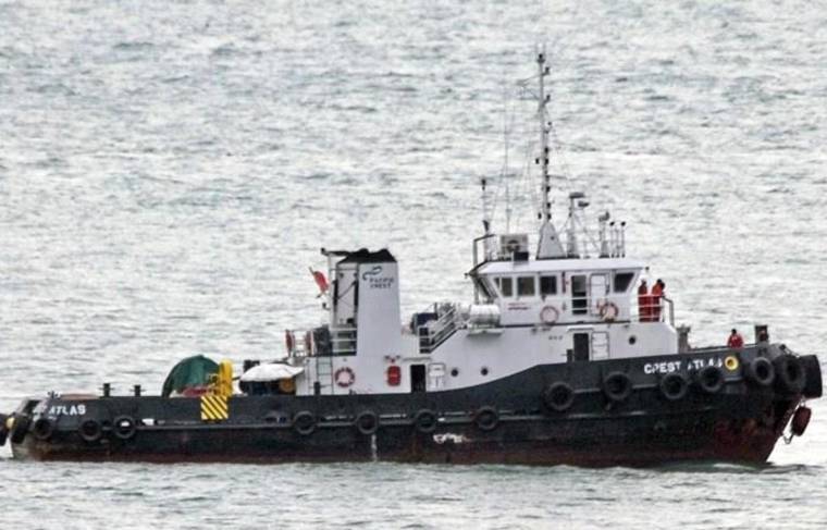Российский буксир столкнулся с южнокорейским рыболовецким судном