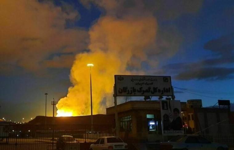 Взрыв прогремел на газопроводе из Ирана в Турцию