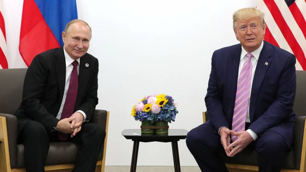 Белый дом рассказал, о чем говорили Путин и Трамп
