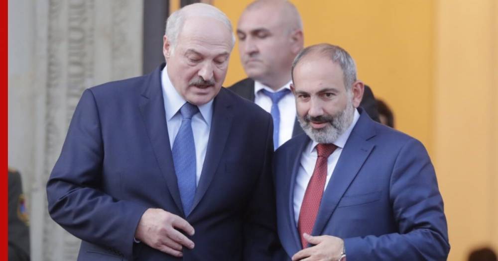 Лукашенко пожаловался премьер-министру Армении на стоимость российского газа