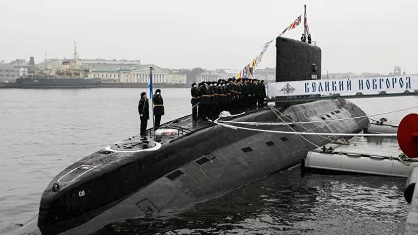 Экипаж подлодки «Великий Новгород» Черноморского флота провёл учения