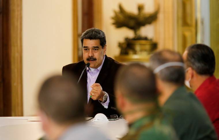 Мадуро заявил о подготовке в Колумбии наёмников для покушения на него