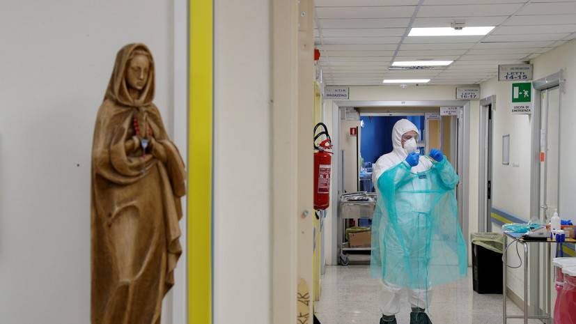 Число жертв коронавируса в Италии за сутки выросло на 837