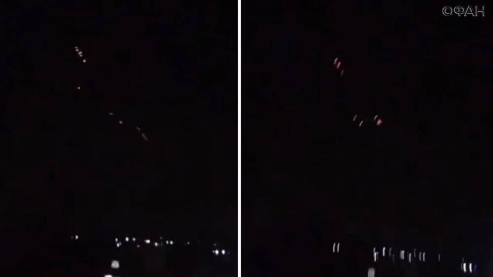 ФАН публикует видео ударов Израиля по Сирии